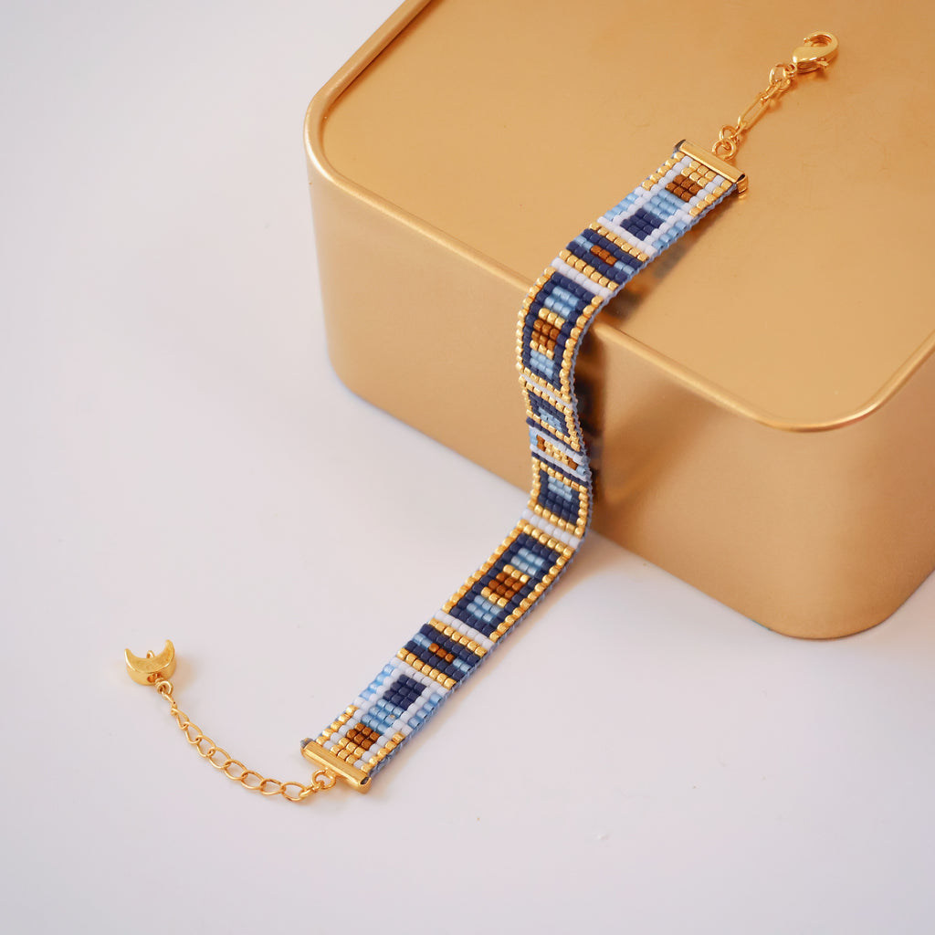 Raji Minimalist Bracelet - Blue
