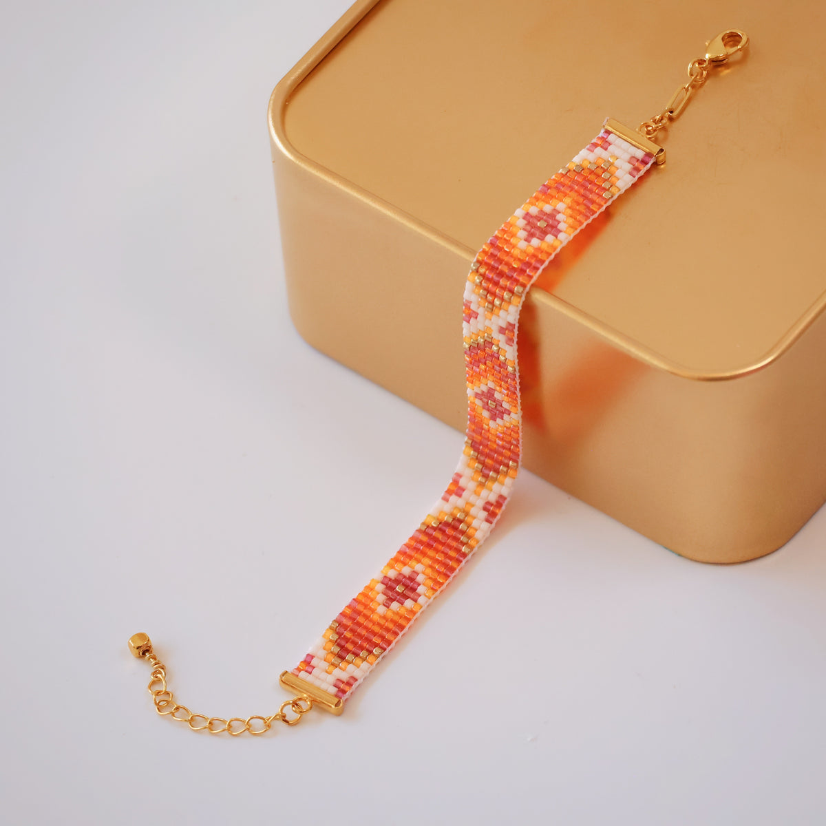 Sarah Minimalist Bracelet - Orange
