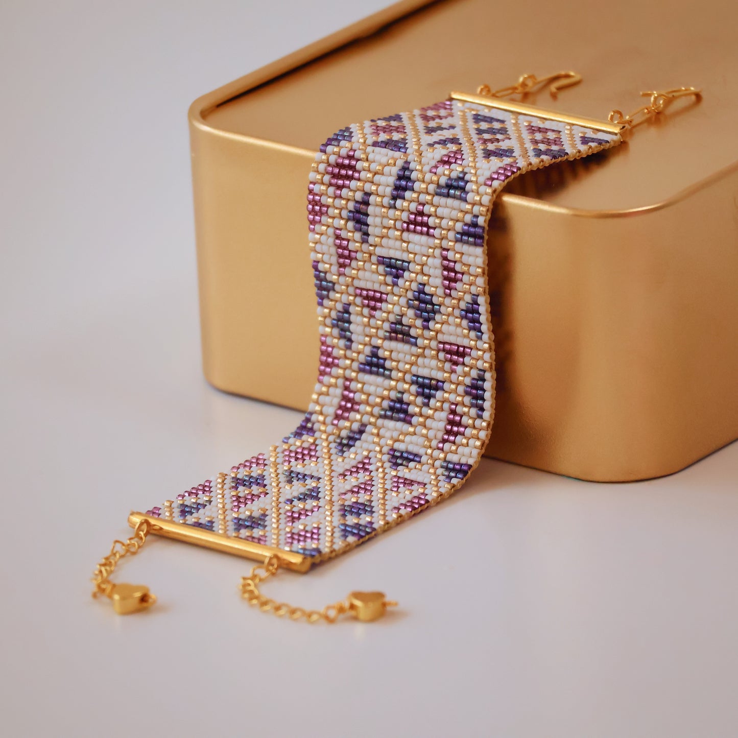 Pailey Bold Bracelet - Pink & Purple