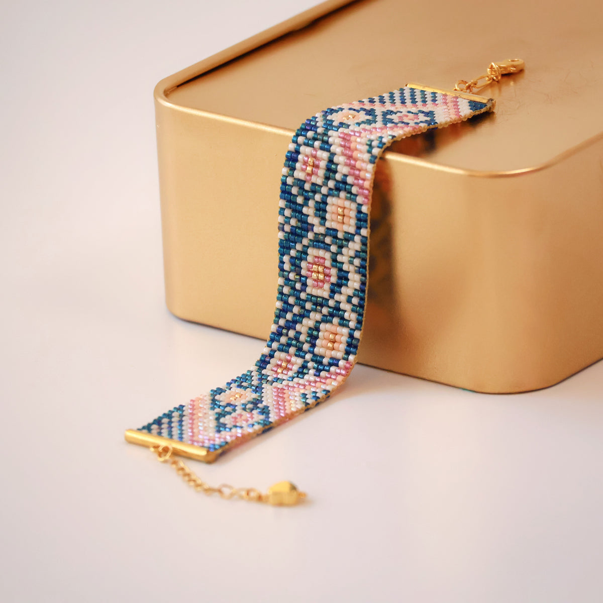 Gina Classic Bracelet - Blue & Pink
