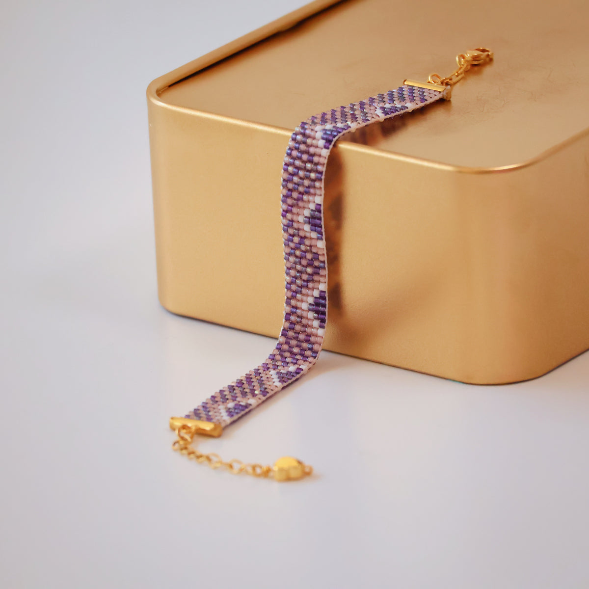 Kristina Minimalist Bracelet - Purple