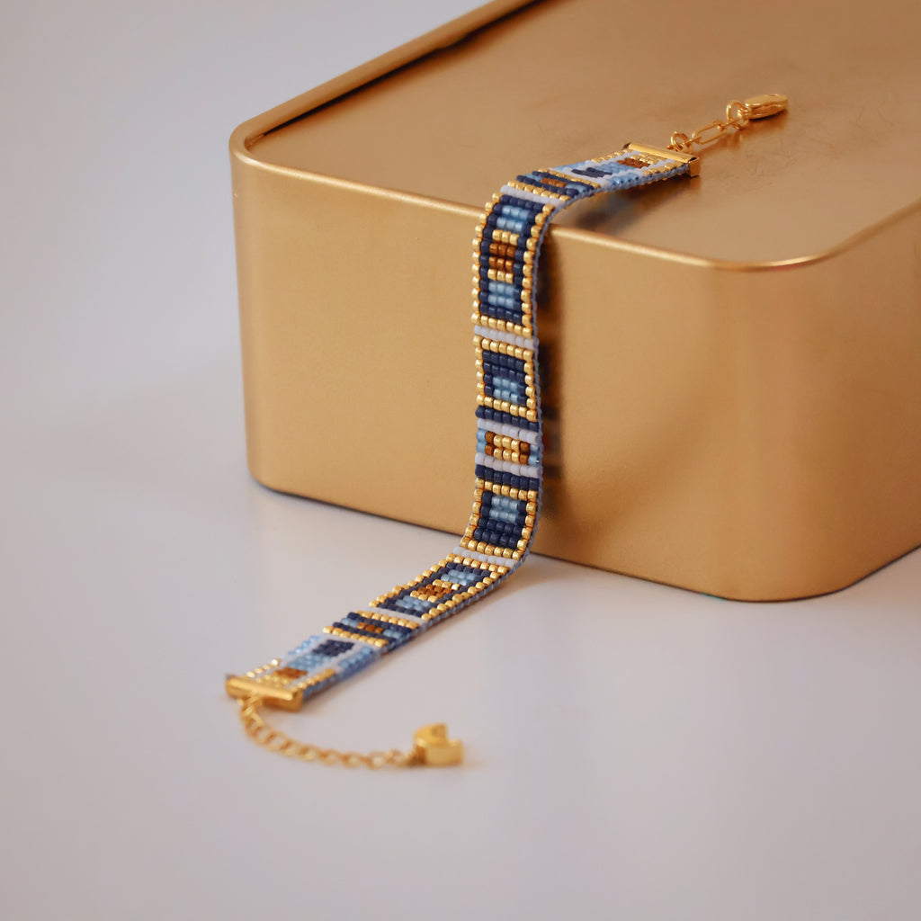 Raji Minimalist Bracelet - Blue