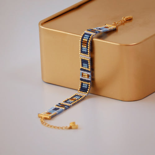 Raji Minimalist Bracelet - Blue
