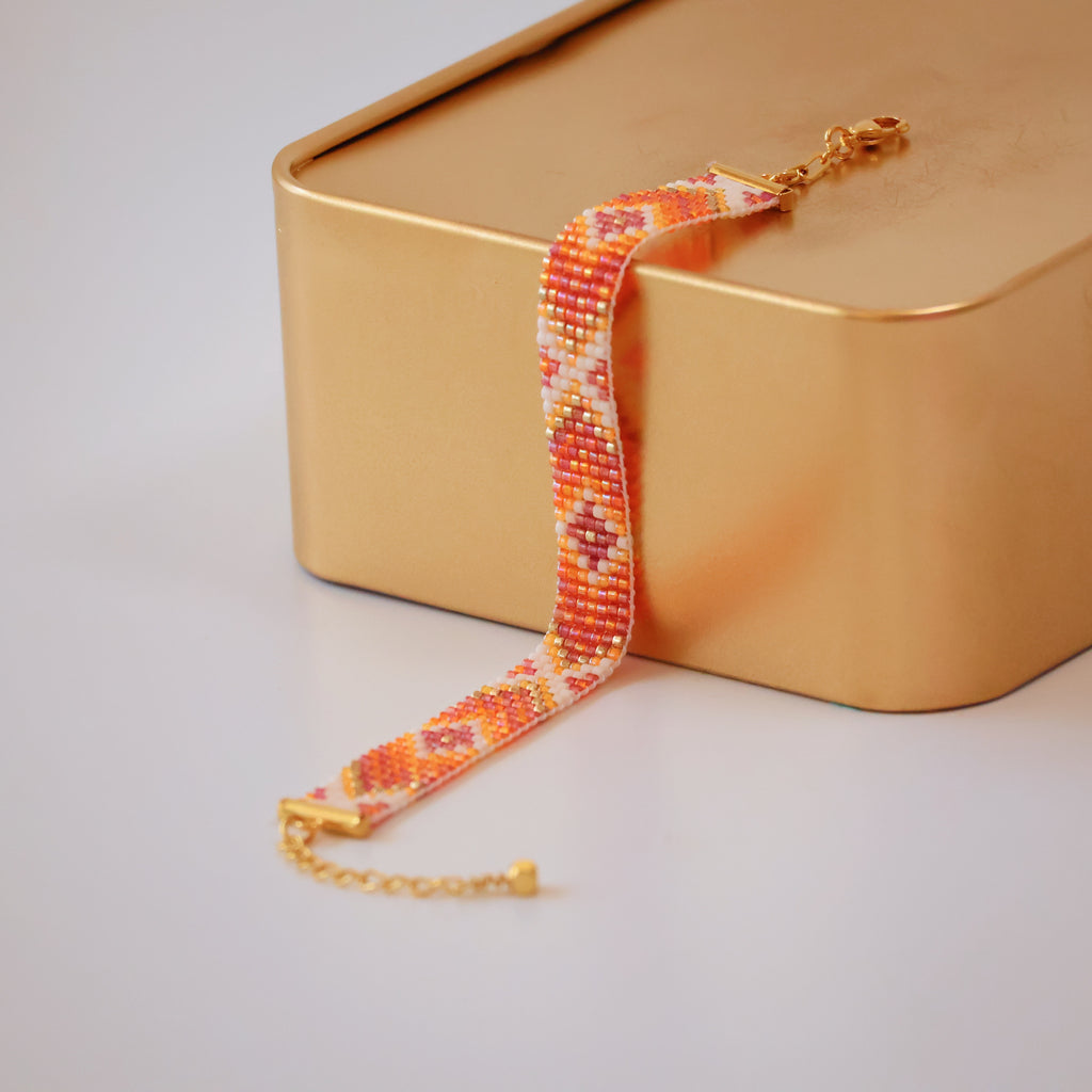 Sarah Minimalist Bracelet - Orange