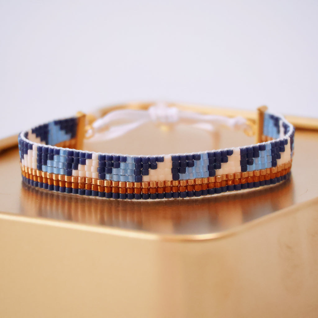 Michaela Minimalist Bracelet - Blue