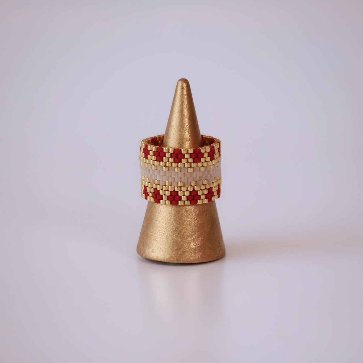 Kanta Bold Ring - Red