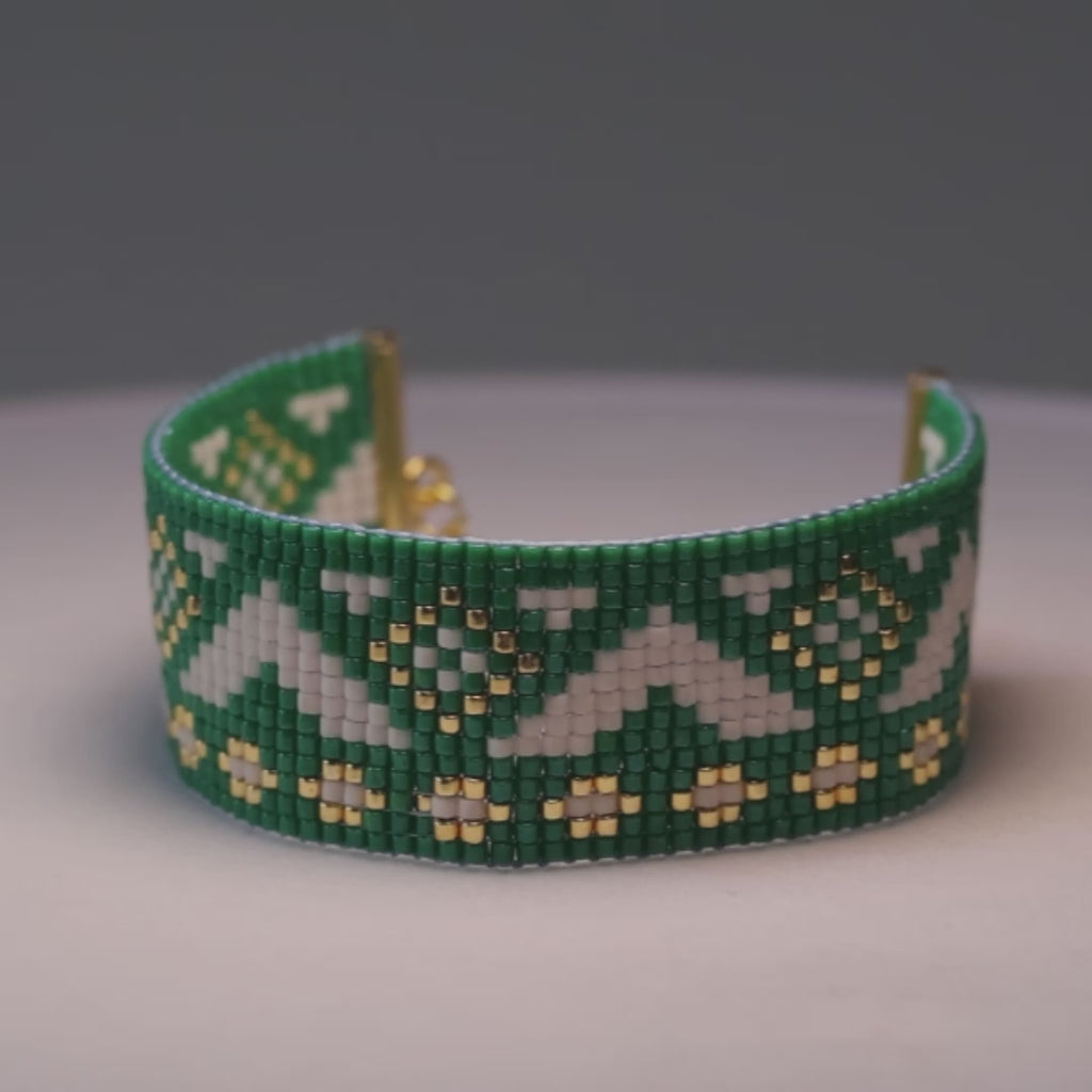 Jane Classic Bracelet - Green