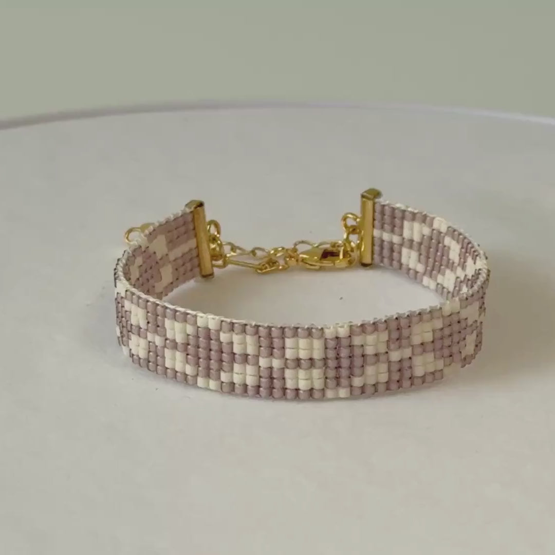 Bethany Minimalist Bracelet - Purple