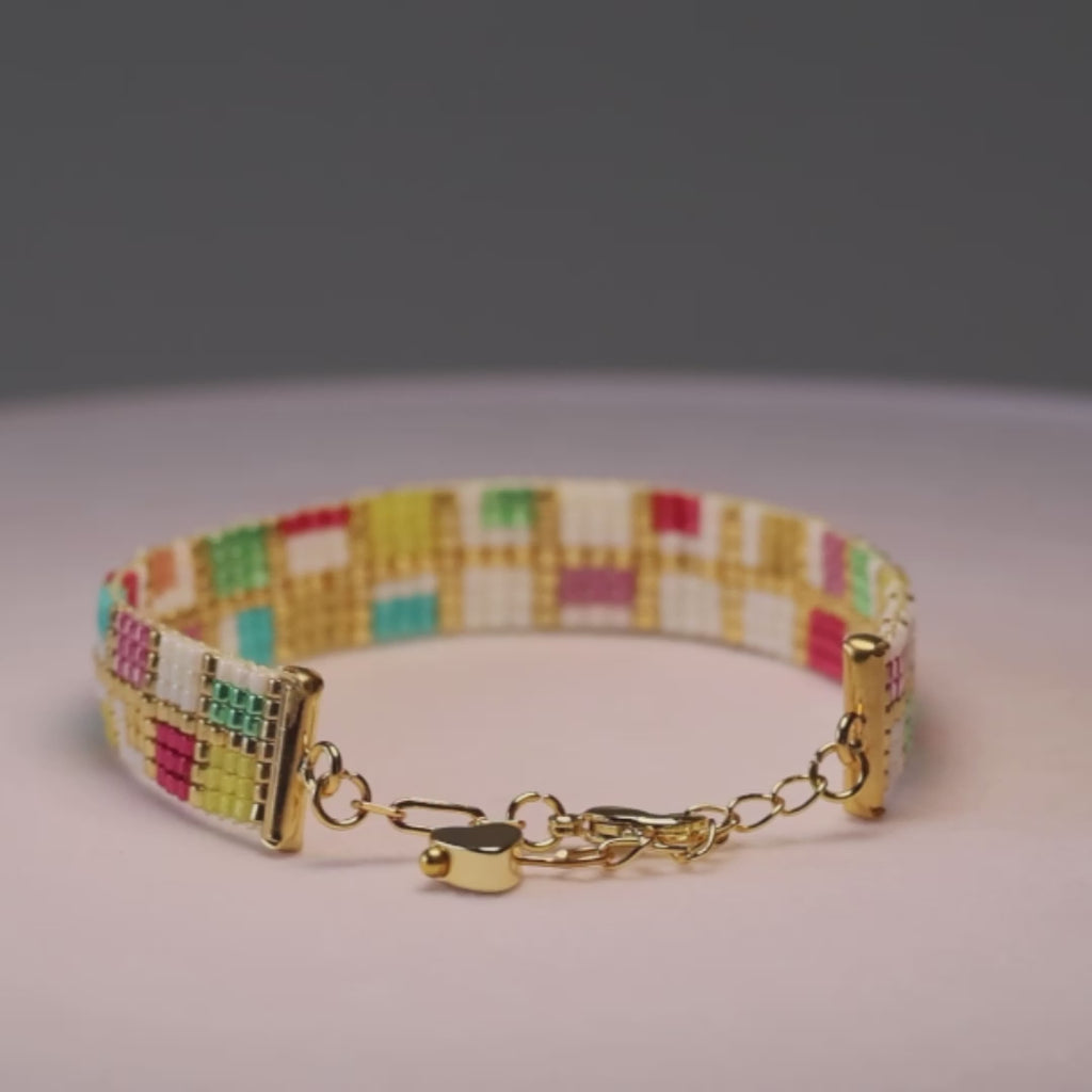 Carolina Minimalist Bracelet - Multi Pastel