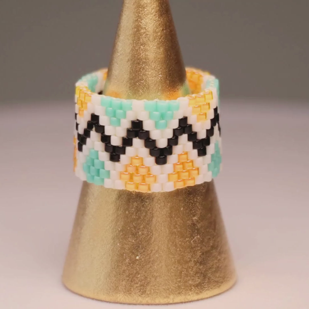 Joni Bold Ring - Orange