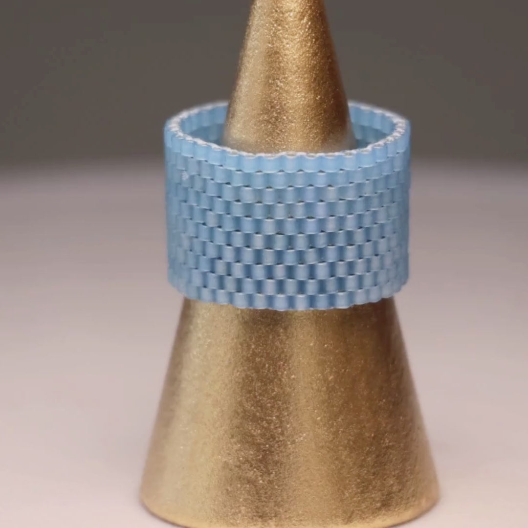 Elyse Bold Ring - Blue