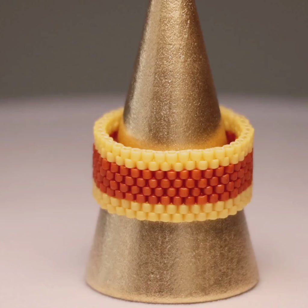 Catherine Classic Ring - Orange