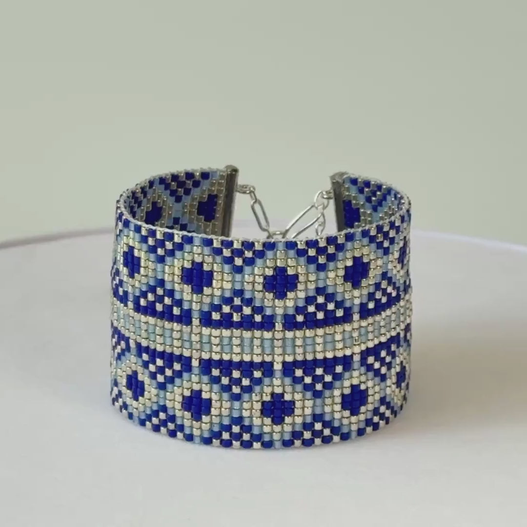 Rachel Bold Bracelet - Blue