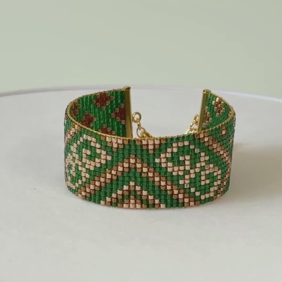 Kanta Classic Bracelet - Green