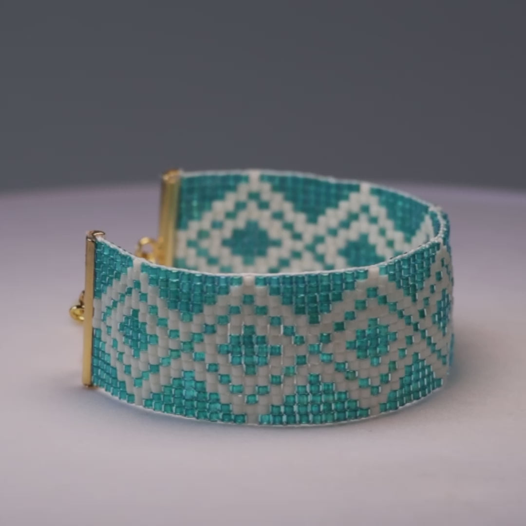 Joni Classic Bracelet - Turq.